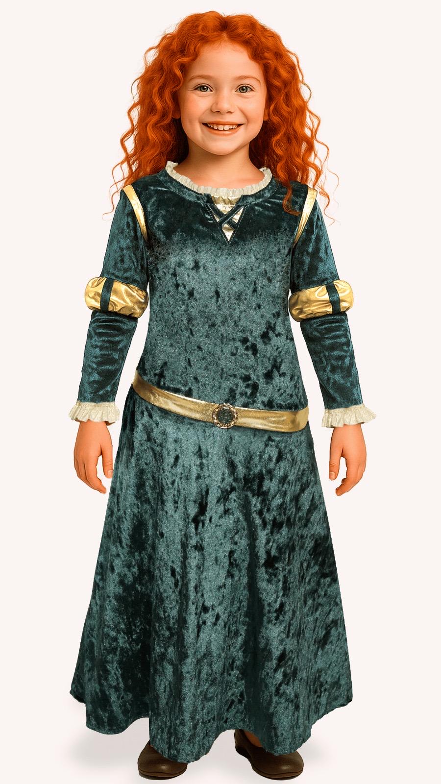 どっさん』メリダ 仮装用ドレス ウィッグ付き どっさん』メリダ 仮装用