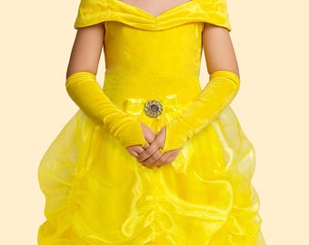 Belle Inspired Dress: Handmade Princess Costume - Beauty and the Beast