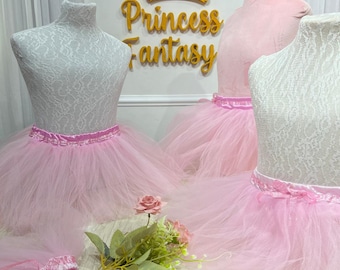 Yellow Tutu Dress: Handmade Tulle Skirt - Birthday, Ballet, Costume