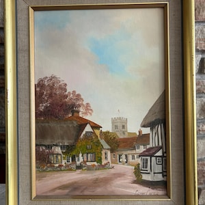 Original signed Glynn Carter Oil painting