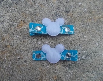 Cute Mickey Mouse Hair Clips