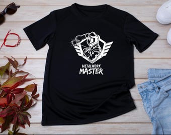 Metalwork Master T-Shirt | Welding Enthusiast Apparel | Master of Metal Craft Tee | Perfect Gift for Welders"