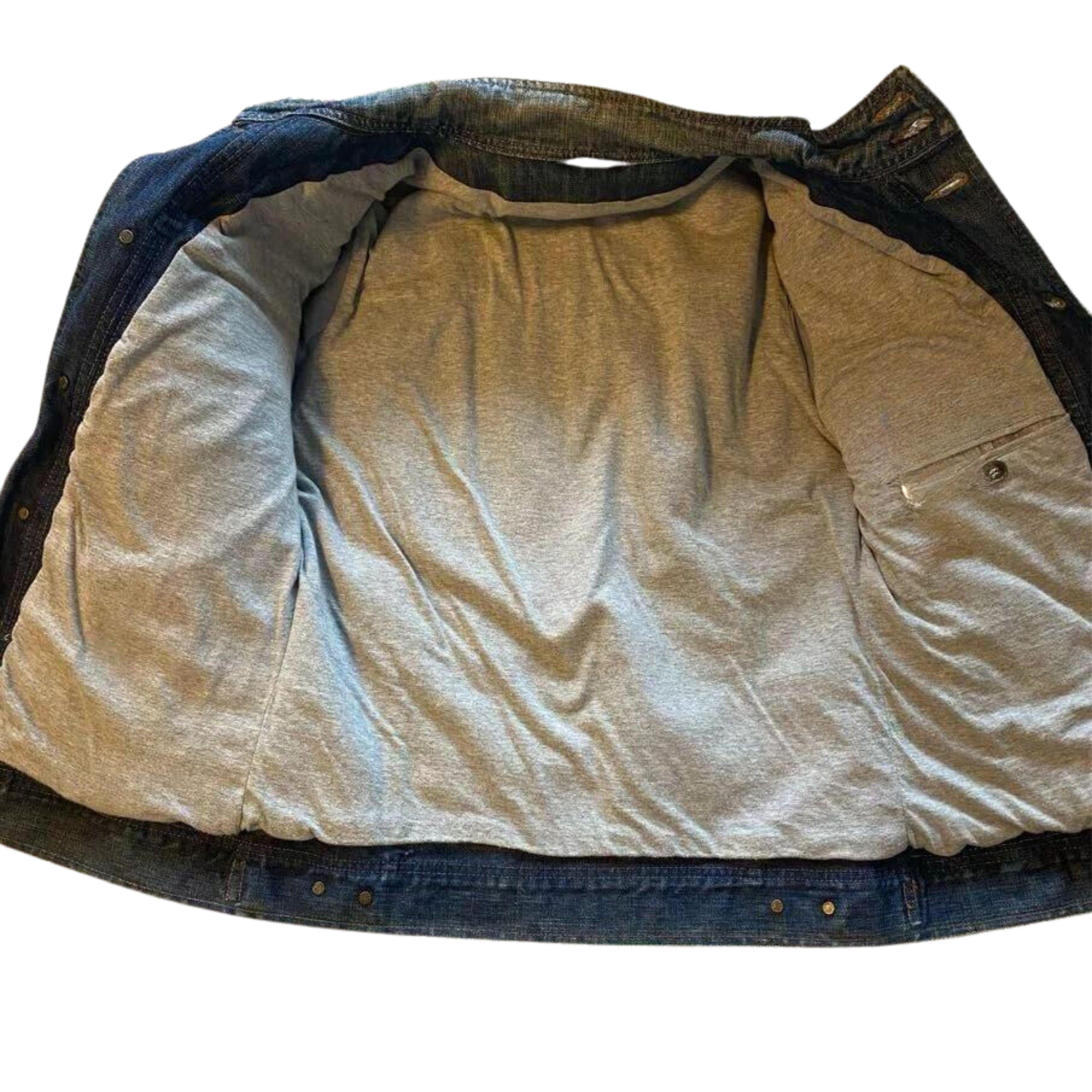 Veste Style Western En Cuir Vachette Avec Poils - Taille XS à 5XL, Noir - Neuf Avec étiquettes (Fabriqué Au Pakistan)