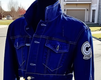 Ripped Cropped Denim Jacket: Anime Streetwear Inspired