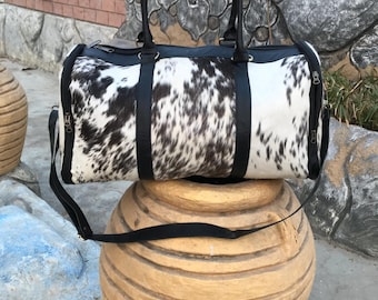 Handgefertigte Reisetasche aus Rindsleder: Travel Weekender