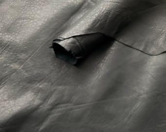 Purple Lambskin Leather Hide: Soft Italian Leather Sheet for Crafts