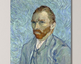 自画像 | フィンセント・ファン・ゴッホ | 1889 絵画版画 - Etsy 日本
