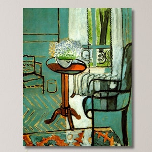 Henri Matisse The Window 1916 Oil Painting, Henri Matisse Artwork Print, Henri Matisse Exhibition Wall Art, Henri Matisse Oil Painting Print