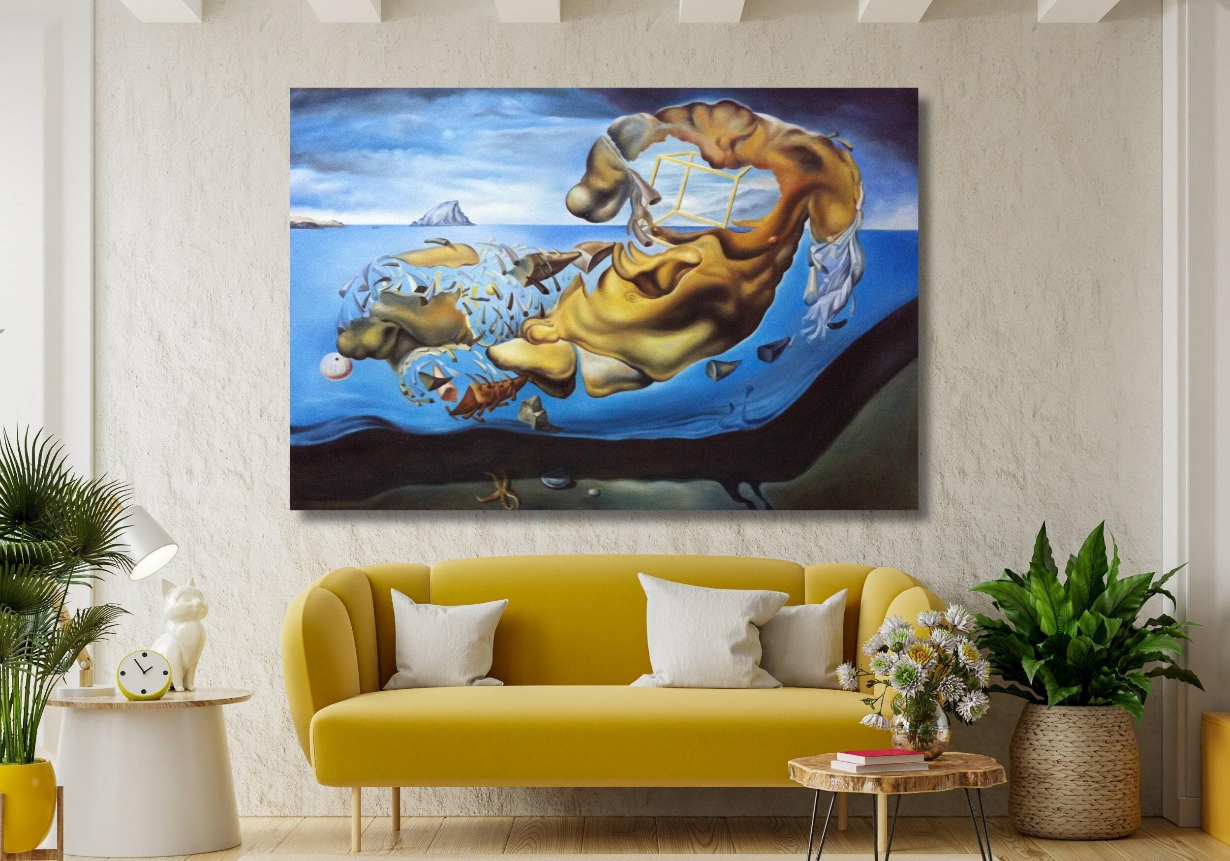 Salvador Dali Goat Painting Print , Salvador Dali Artwork Goat