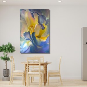 Blue Flowers by Georgia O&#39;Keeffe Oil Painting Print, Georgia O&#39;Keeffe Wall Art, Georgia O&#39;Keeffe Artwork Posters, O&#39;Keeffe Exhibition Canvas