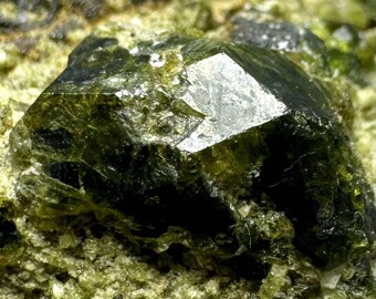 402 CT WOW !! Top Green Demantoid Garnet Crystals On Matrix From @IR N