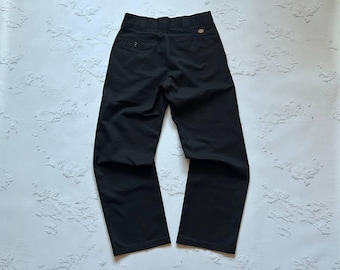 Vintage Dickies 874 Original Fit 90s Utility Pants Navy Blue