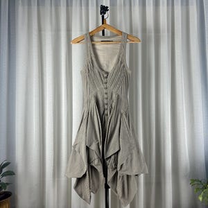 white christmas dresses All Saints Spitalfields “Aemilla” Corset Laced Grommet Dress – VOODOO  WAREHOUSE main image 1