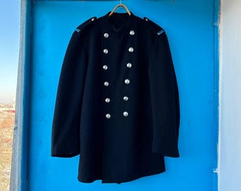 Circa 40s British Antique Lanarkshire Fire Brigade Fireman Tunic
