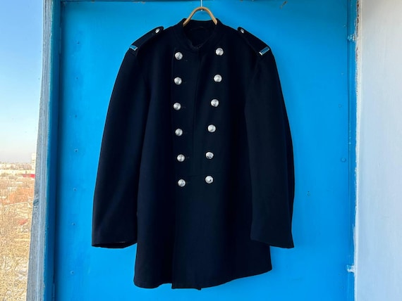 Vintage German 1940's Navy M Short Jacket Fireman Vintage Euro ジャケット・アウター Fireman Manière ma Maison – jacket ジャケット・アウター