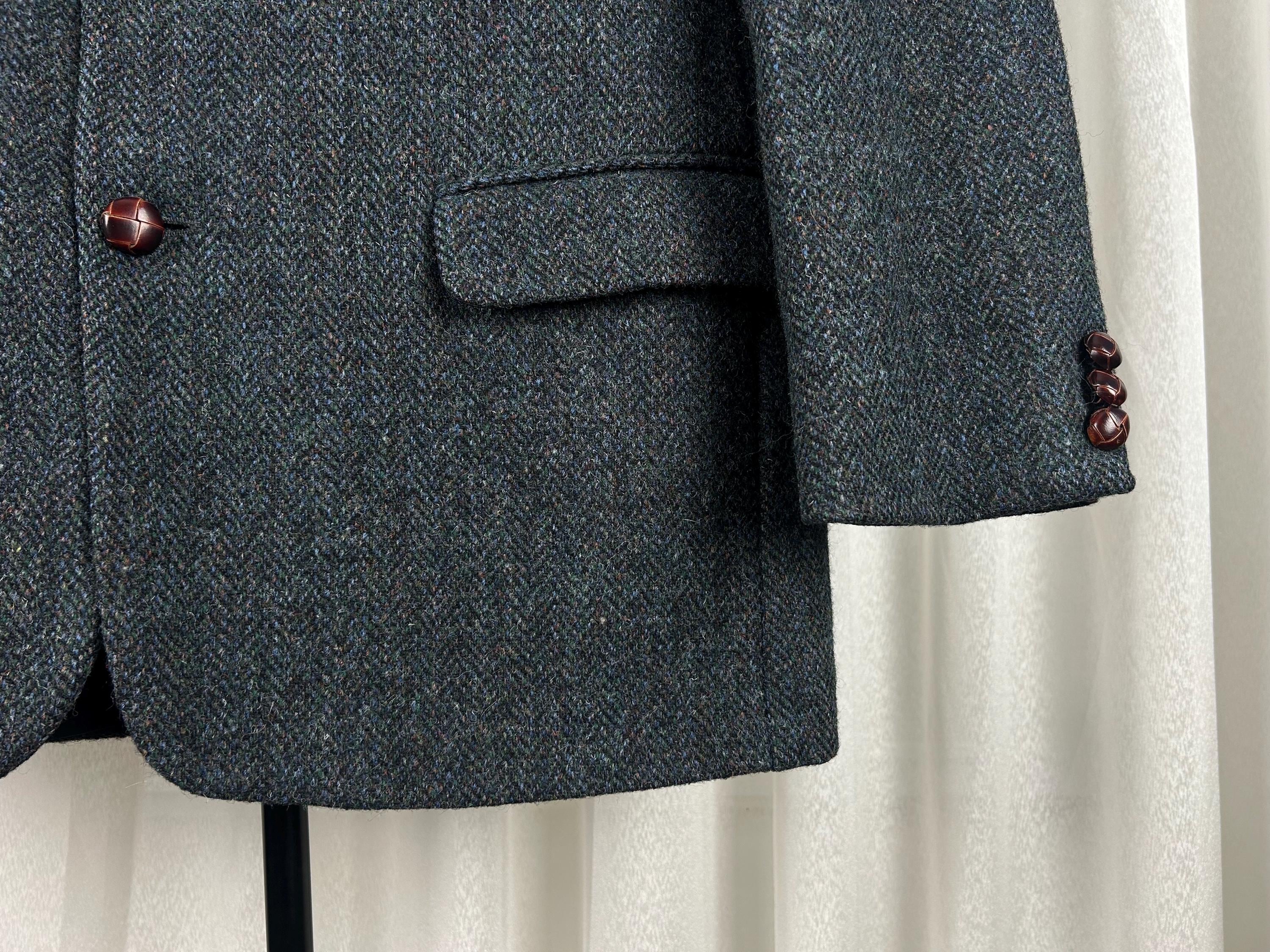 Harris Tweed Wool Blazer for Hector Russell Kiltmaker Group