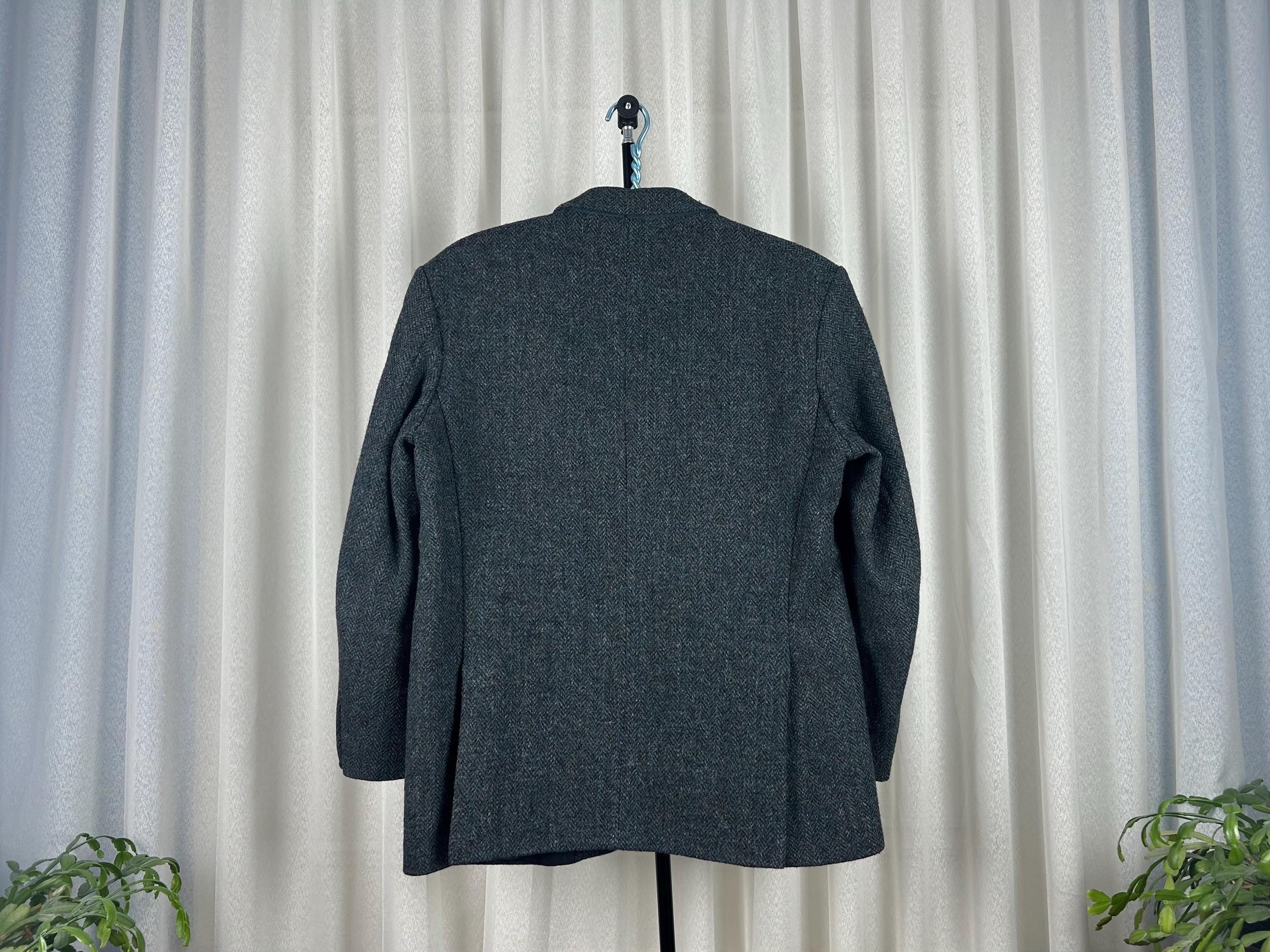 Harris Tweed Wool Blazer for Hector Russell Kiltmaker Group