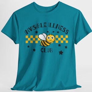 Buzzing with Strength: Invisible Illness Awareness Shirt, Hidden Disability, Chronic Pain Tee, Autoimmune, Chronic Illness, Spoonie Support