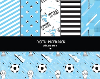 Argentina World Cup Paper Pack
