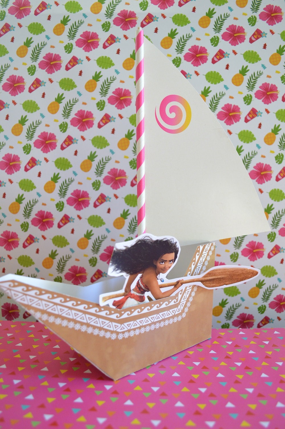 Imprimible canoa moana | Etsy