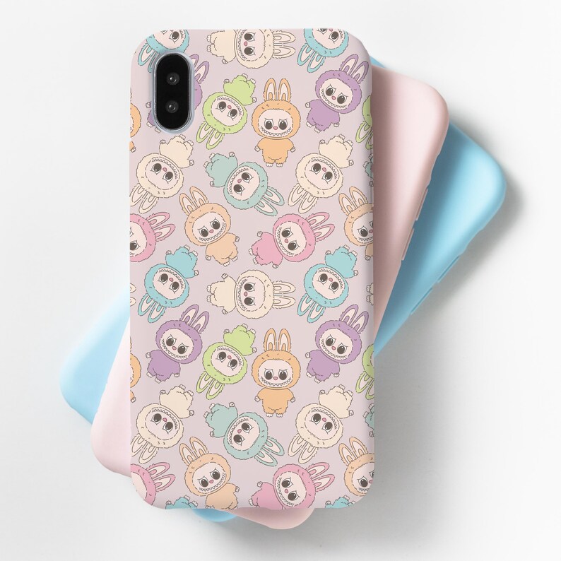 Labubu Seamless Pattern, Kawaii Labubu Digital Paper, Cute Sublimation File, Digital Download ...