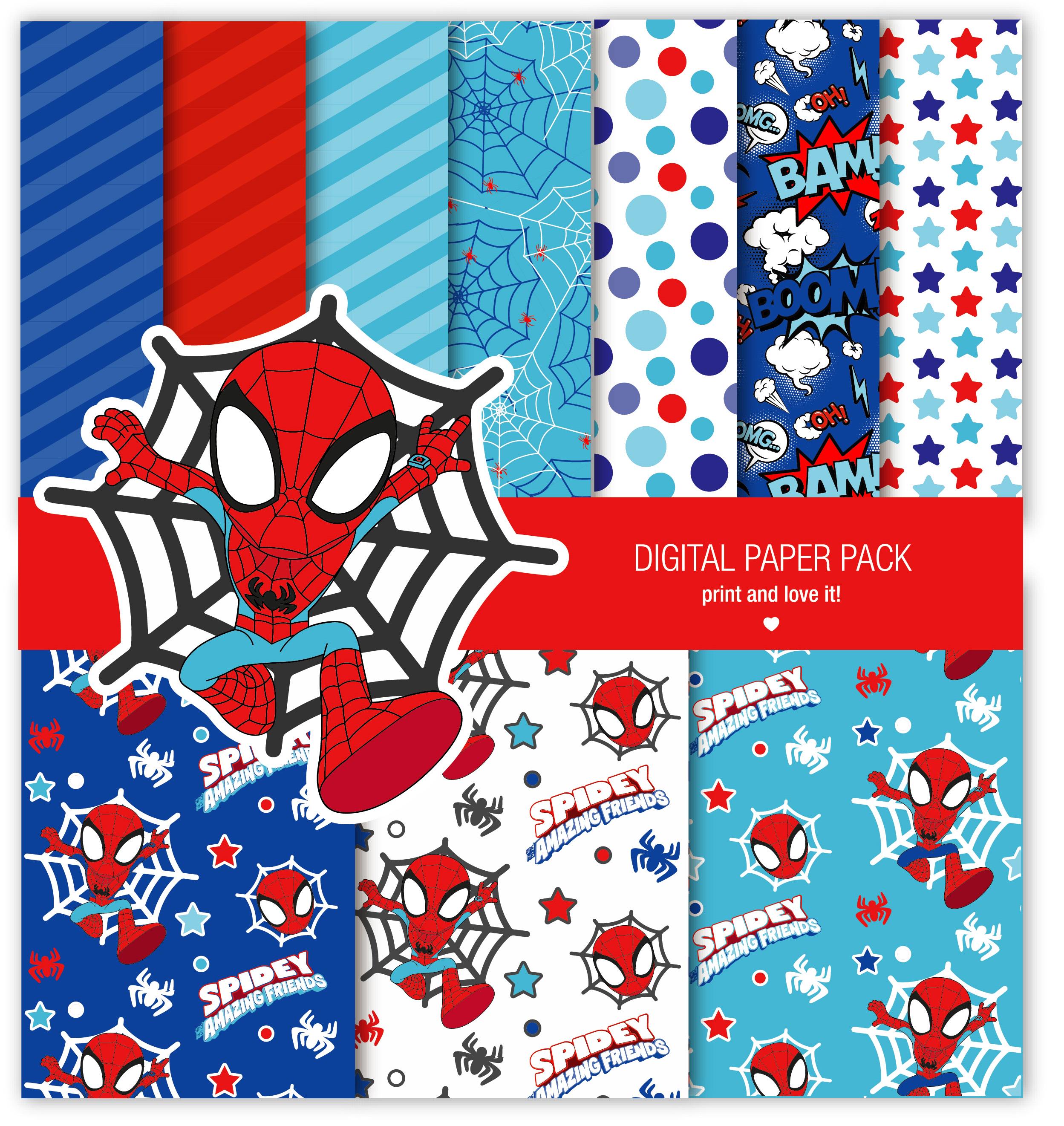 Non-Woven Photo Wallpaper Spidey Sightseeing Tour With Friends Size 400 - View #10