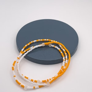 University of Tennessee Volunteers Seed Bead Bracelets | Handmade College Jewelry, Boho Stacking, Game Day Fan Gift for Him & Her