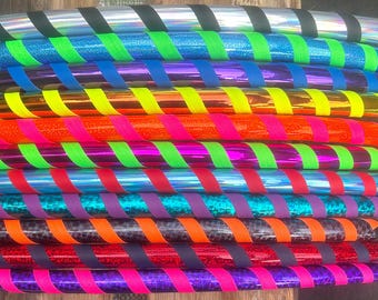 Lustige Sommerfarben: Handgemachter Hula Hoop