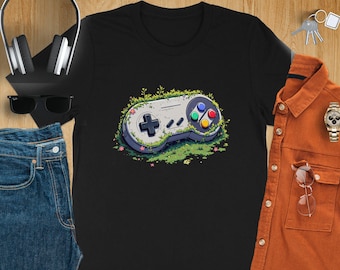 Vintage Gaming Gifts Men | Vintage Gaming Merchandise | Retro Gamer Shirt | Gamer Graphic Tee Men | Gamer Gift Ideas | Retro Game Gift
