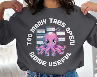 Funny Anxiety Shirt | Mental Health Shirt | ADHD Overthinker Tee | Neurodivergent Gift | Overstimulated Sweatshirt | Introvert Apparel