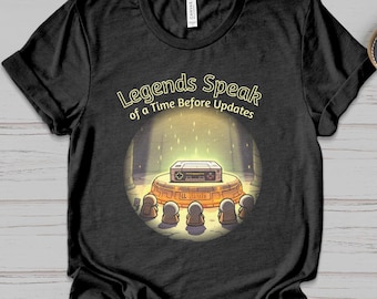 Retro-Gaming | Videospiel-Shirt | Gaming Shirt | Lustigstes Gaming TShirt | Meme Shirt | Retro Gamer | Videospiel Geschenk | Nerd Shirt