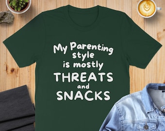 Lustiges Eltern Shirt | Lustiges Mom Shirt | Lustiges Dad-Shirt | Sarkastisches Shirt | Erwachsenen Humor Shirt | Übergeordnete Geschenke | Mama Leben Shirt