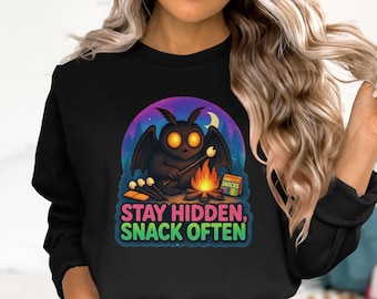 Mothman Shirt | Cryptid T-Shirt | Supernatural Clothing | Paranormal Apparel | Folklore | Mythology Tee | Monster | Cryptozoology Top