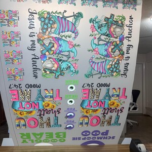 Custom DTF Transfers: T-Shirt Heat Press Prints, Gang Sheet Bild 10