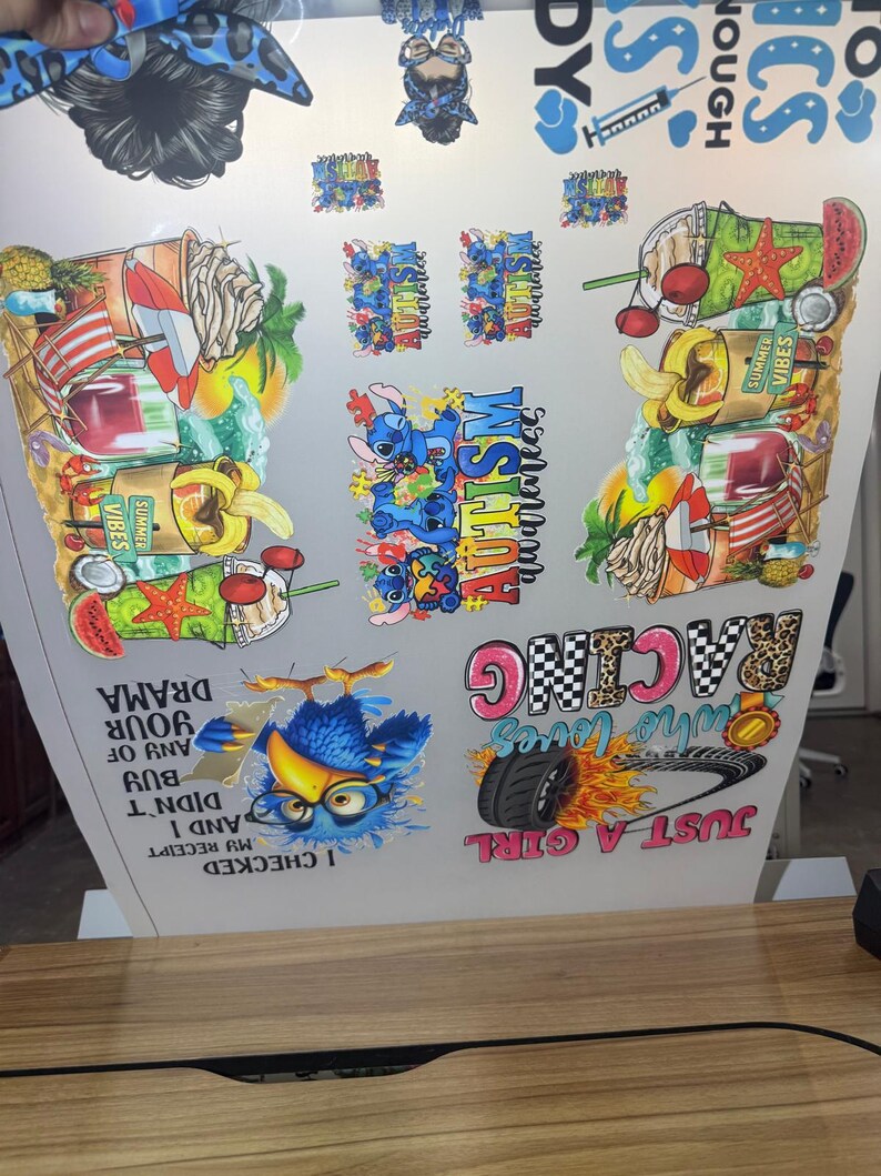 Custom DTF Transfers: T-Shirt Heat Press Prints, Gang Sheet Bild 11