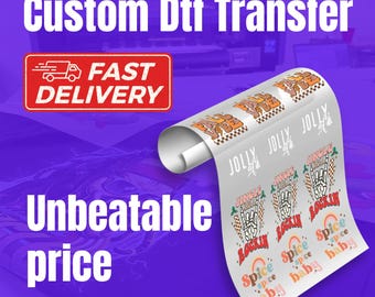 Custom DTF Transfers: Heat Transfer, Iron On, Gang Sheet
