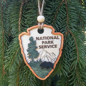 US National Park Service Christmas Ornament