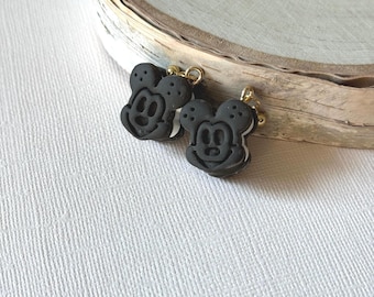 Mickey mouse ice cream sandwich earrings!