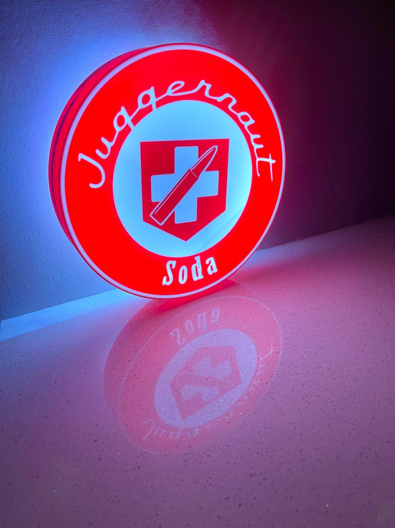 Zombies Juggernog Lamp | Cod Perk Lamp | Cod Gifts - Etsy