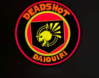 Zombies Dead Shot Daiquiri Lamp | Cod Perk Lamp | Cod gifts