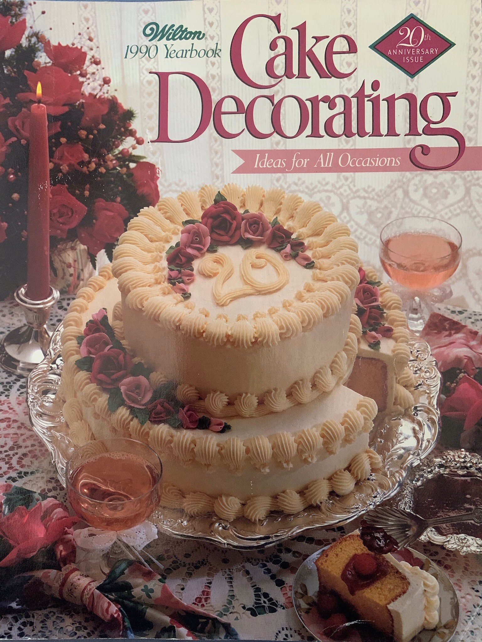 1990 Wilton Cake Decorating Yearbook - Etsy