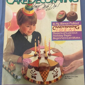 1984 Wilton Cake Decorating Yearbook