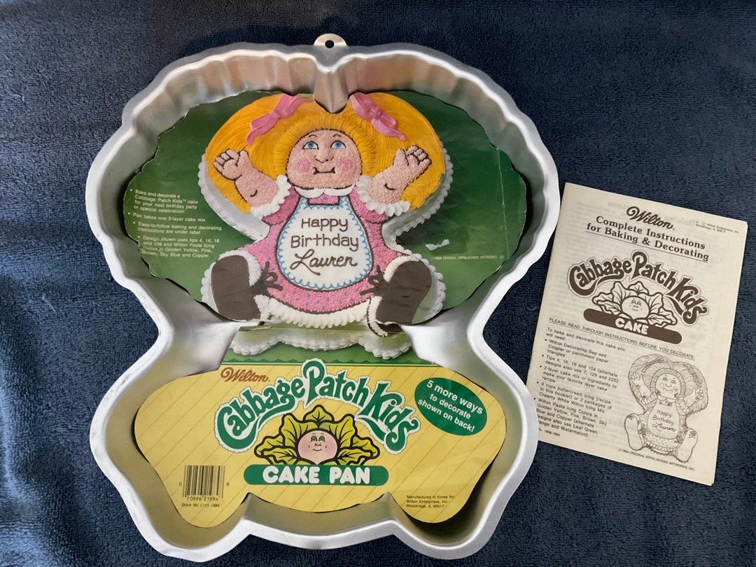 Wilton Cabbage Patch Kids Cake Pan Etsy