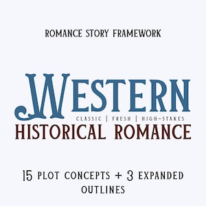 Clean Western Historical Romance Plot Ideas Bundle – 15 Story Concepts Plus 3 Expanded Outlines