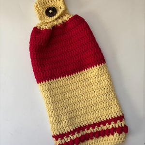 Hanging Dish Towel Crochet Pattern PDF
