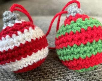 3D Crochet Christmas Ball Pattern