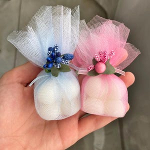 Personalized Baby Shower Candle Favors: Handmade Bubble Candles