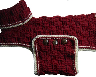 Dog Sweater Pattern - XL size