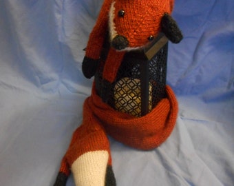 Comet the Fox - Knitted Scarf PDF PATTERN