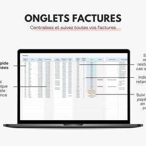 Suivi des factures sur Excel et Google sheets